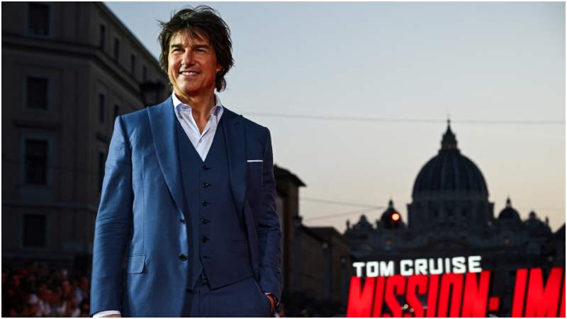 Tom Cruise en el estreno de "Misión: Imposible 7"