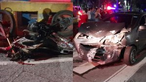 Una mujer murió y un hombre quedó lesionado tras ser impactados por un vehículo en Santa Tecla
