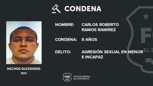 Agresor sexual de niña fue condenado a ocho años de cárcel