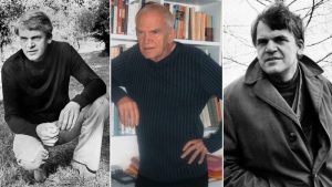 Escritor checo Milan Kundera