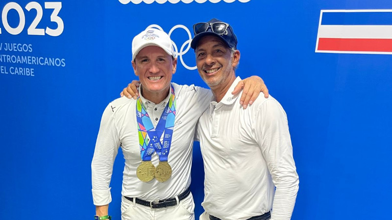 Juan Bolaños ganador de dos medallas de oro en los Juegos Centroamericanos y del Caribe 2023