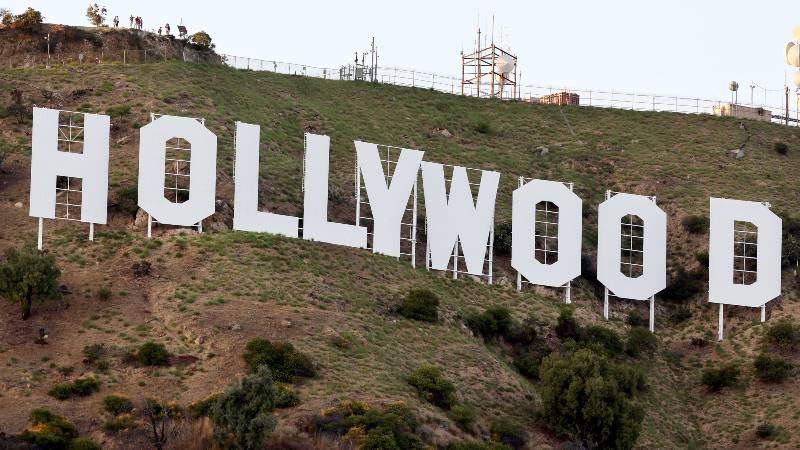 Letrero icónico de Hollywood