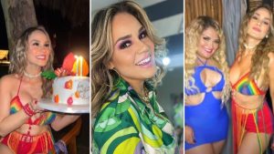 Ligia Roca celebró su cumpleaños con "su amor"