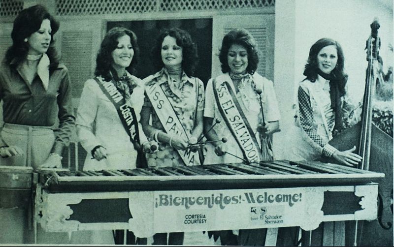 Miss Universo en El Salvador en 1975