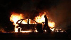 protestas paris francia disturbios