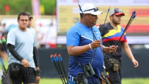 Tiro con arco afianzó la primera medalla nacional en San Salvador 2023