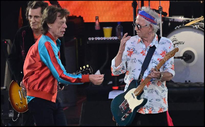 Mick Jagger y Keith Richards, The Rolling Stones