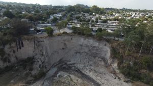 En abandono obras de mitigación de cárcavas de Soyapango