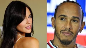 ¿Eiza González desbancó a Shakira? La captan en lujoso yate junto a Lewis Hamilton
