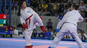 estefany izaguirre karate bronce san salvador 2023