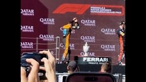 lando norris f1 hungria video incidente viral