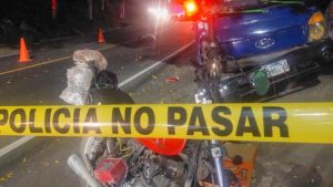 Motociclista muere al ser impactado por un camión que invadió su carril en La Libertad