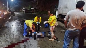 Motociclista murió al chocar contra un camión en Ciudad Delgado