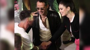Nadia Ferreira y Marc Anthony