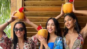 VIDEO: Miss Universo y Miss El Salvador 2022 pasean juntas por el Caribe