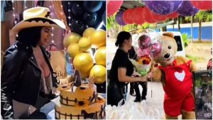 Entre regalos, tiktokers, dólares y nuevo tatuaje, Abigaíl Mancía celebra su cumpleaños 23