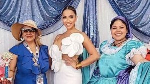 Celina Chanta orgullosa de representar a El Salvador en el Día del Salvadoreño en Los Ángeles