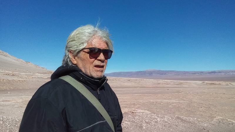 L'écrivain et cinéaste salvadorien Manuel Sorto