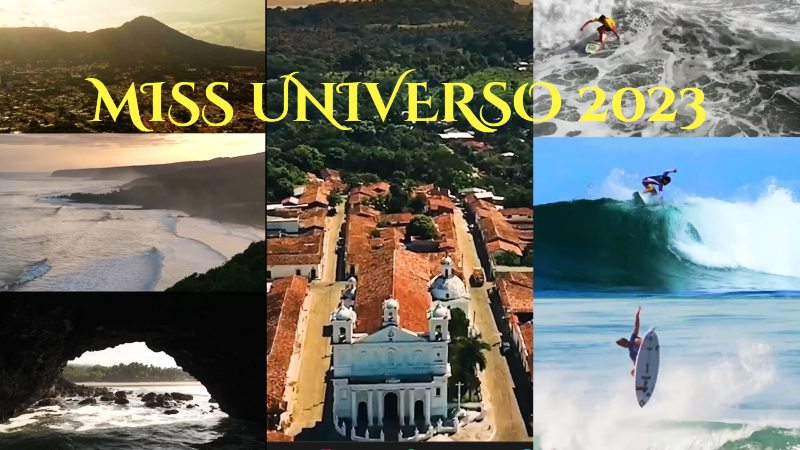 Miss Universo muestra lugares turísticos de El Salvador