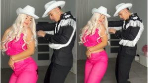 Nicolle Figueroa se convierte en Barbie mientras crecen rumores de su supuesto embarazo