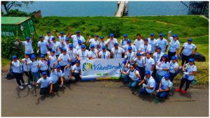 Walmart realizó voluntariado corporativo en Lago de Coatepeque