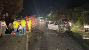 Dos muertos y cinco lesionados dejó un accidente en Guazapa