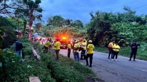 Camión de la DOM cayó en un barranco dejando cinco muertos en Jucuapa
