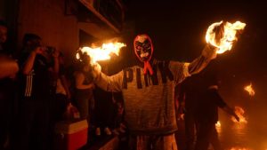 FOTOS: Así se celebran 101 años de las Bolas de Fuego en Nejapa