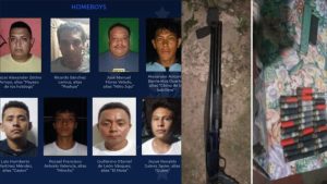Una escopeta y celulares fueron incautados en operativo contra pandilleros en Chalchuapa