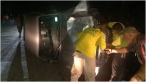 Conductor atropelló a cinco motociclistas en Santa Ana; dos murieron en el hospital