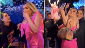 Filtran videos de Galilea Montijo y Wendy Guevara pasadas de copas celebrando el final de LCDLF