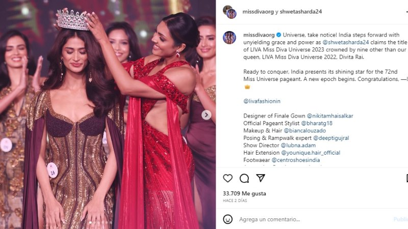 Miss India rumbo a Miss Universo 2023