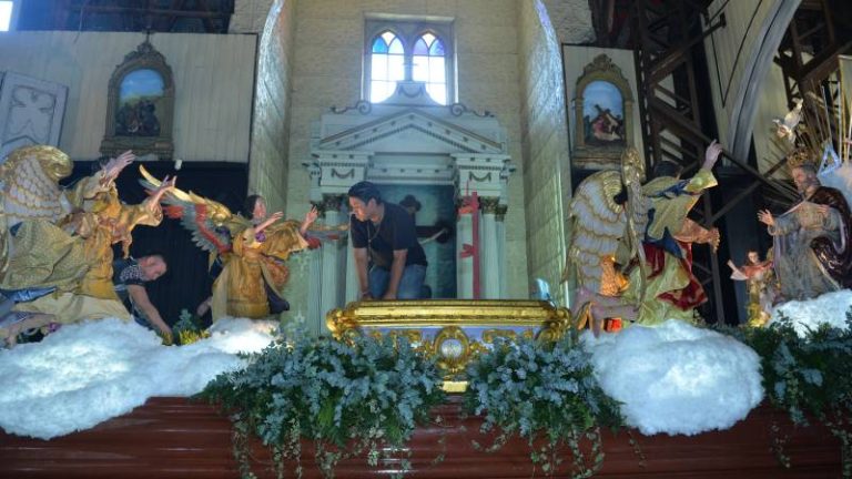 Todo listo para la Transfiguración del Divino Salvador del Mundo