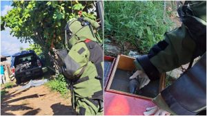 Encuentran proyectil de mortero en casa de un pandillero en La Libertad