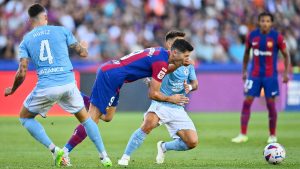 Barcelona derrotó 3-2 al Celta