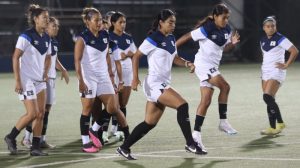 El Salvador Entreno Selecta Femenina Nicaragua