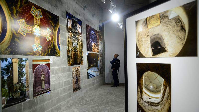 Exposición de fotos de Ricardo Simán "Tras las huellas de Jesús en Tierra Santa"