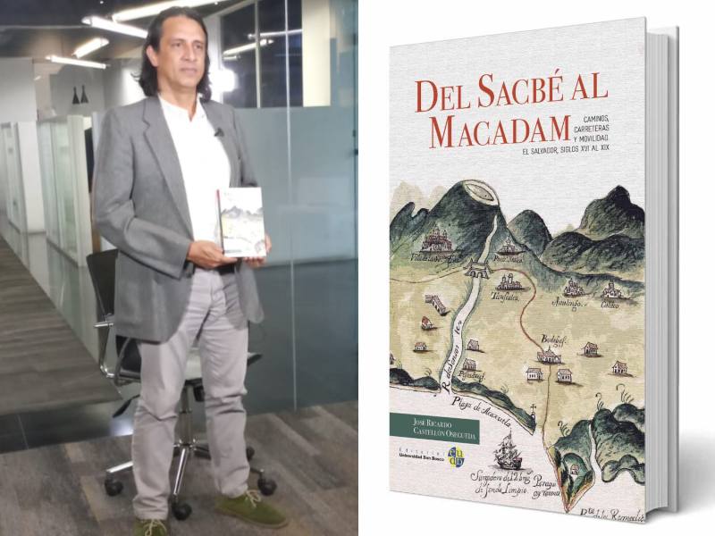 Historiador Ricardo Castellón lanza su nuevo libro sobre las carreteras del país