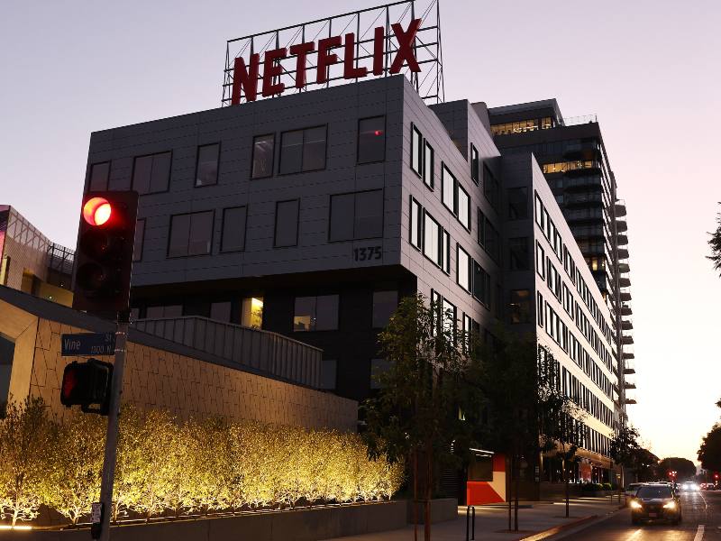 Edificio de Netflix en Hollywood