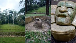 Parque arqueológico Tak'alik Ab'aj de Guatemala