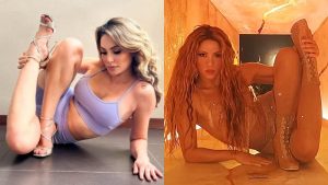 FOTOS. “¡Cómo Shakira!”. Andrea Mariona demuestra lo flexible que es su cuerpo