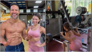 Billy Calderón entrena a su hija para el Miss Grand International