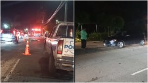 Motorista de la Ruta 46 murió atropellado en la calle al Volcán, Mejicanos