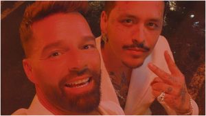 Ricky Martin y Christian Nodal