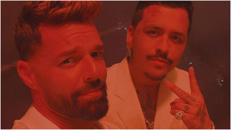 Ricky Martin y Christian Nodal