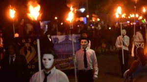 Desfile de Las Antorchas en Suchitoto