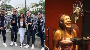 VIDEO. ¡Facturando como Shakira! Yanira Berríos graba canción con Grupo Melao