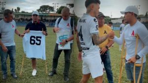 Elman Rivas Alianza Juego Benefico Vendaval
