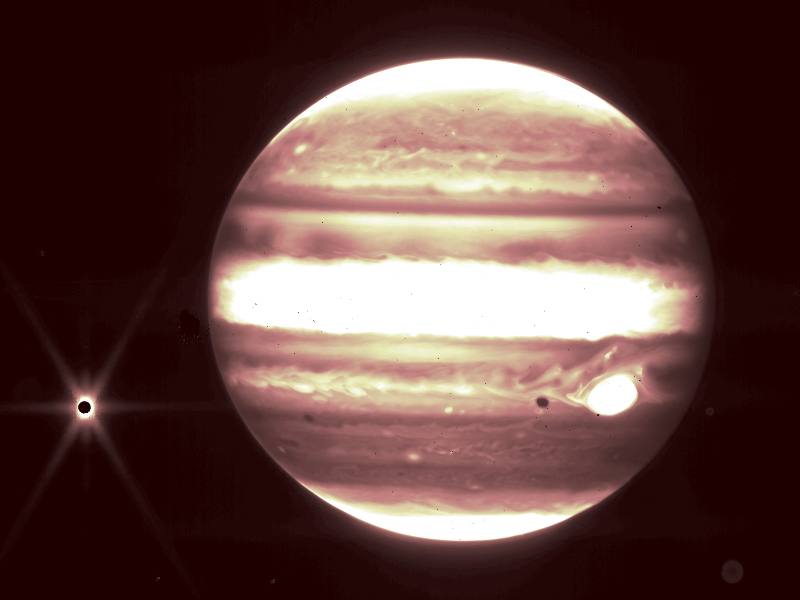 The planet James Webb saw was Jupiter and its moon Europa