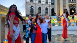 Miss El Salvador, Isabella García Manzo, ya está en el país